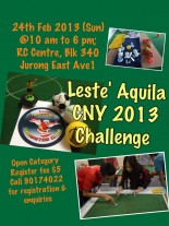 Leste' Aquila CNY 2013 Challenge